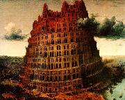 BRUEGEL, Pieter the Elder The Little Tower of Babel oil painting picture wholesale